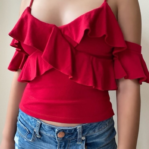 Studio F red top - Picture 4 of 9